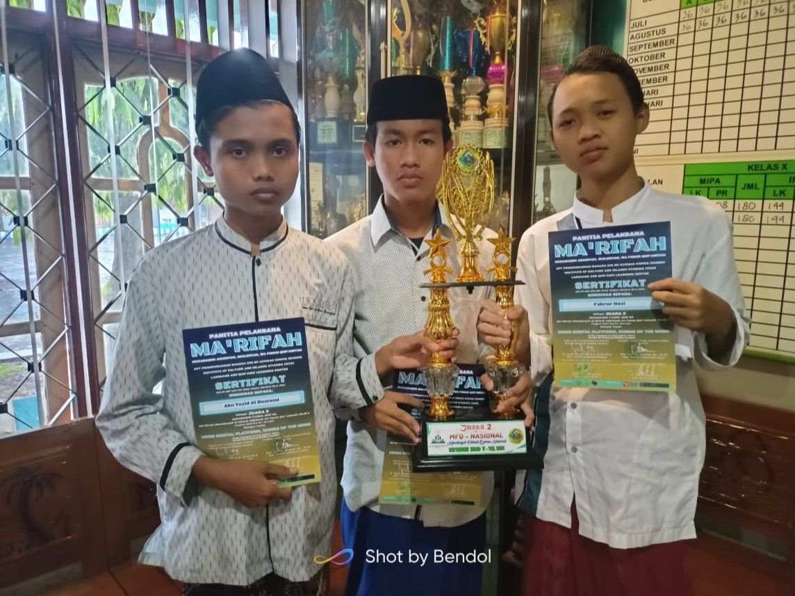 Juara 2 Musabaqah Tingkat Nasional MA'RIFAH UIN KHAS Jember 2021